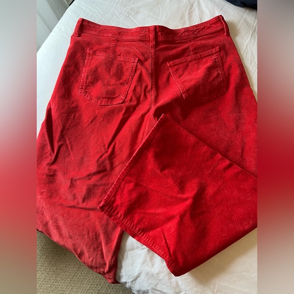 Universal Thread Red Wide Leg Pants 16R - Picture 2 of 3